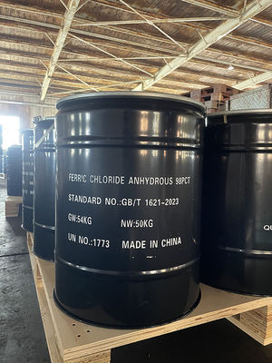 UN NO. 1773 FeCL3 Ferric Chloride Anhydrous Dark Brown To Black Solid Powder